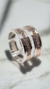 ANGELES - Cintas centro ancho oro con piedras engarzadas - - comprar online