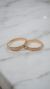 MADRID - Cintas Oro 18k 3mm 4.5grs - Artebello Joyas