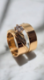 REINA 2 - 7mm con zafiros Oro 18k 12 grs - comprar online
