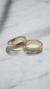 VENEZIA - Combinadas en oro fresado 5mm 6.5grs - Artebello Joyas