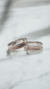 PARIS - Cintas Plata 925 y Oro 18k 5mm - Artebello Joyas