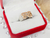 ANILLO CON INICIALES CALADAS - Letras Cursiva - Sello en Plata 925 - en internet