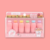 Marca Texto Kawaii Mini Moranguinho - Kit 6 cores