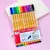 Caneta Fine Line Marker Kit 12 Und