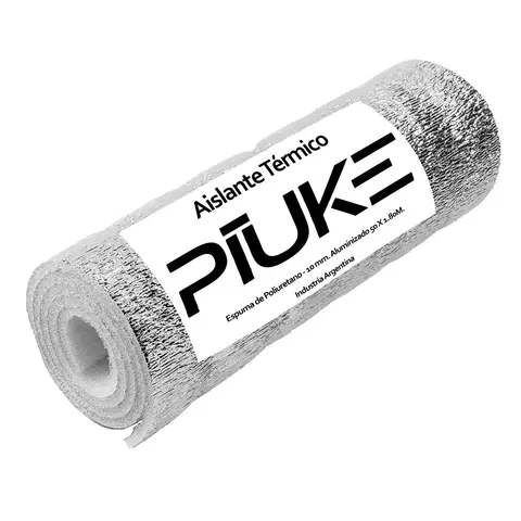 AISLANTE DE POLITILENO ALUMINIZADO PIUKE 10 MM - 501