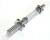 Mancuerna maciza cromada con rosca 40cm x 30mm