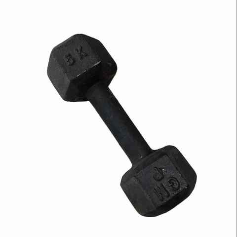 Mancuerna fundición 5 kg común - comprar online