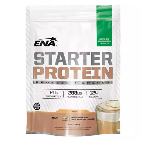 Proteina whey starter café con leche x 400gs-ENA