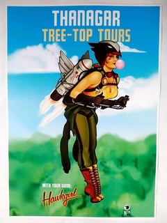 Hawkgirl Bombshell - Poster