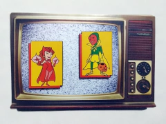 Wandavision Halloween - Imanes + Anotador - comprar online