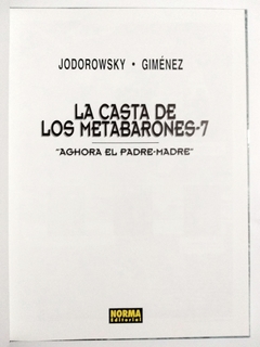 La Casta de los Metabarones: Aghora el Padre-Madre en internet