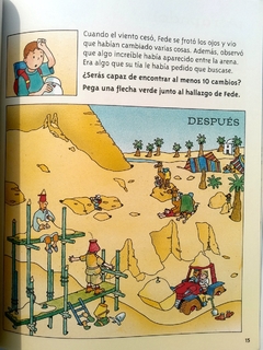 La Pirámide Pasatiempos con pegatinas Usborne
