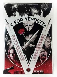 V de Vendetta + Poster A4 - tienda online