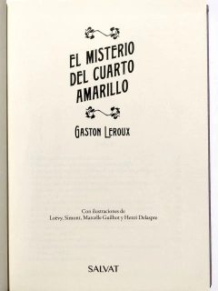 El Misterio del Cuarto Amarillo Grandes Novelas