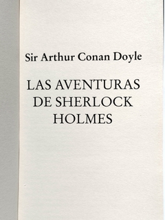 Las aventuras de Sherlock Holmes Tapa Dura