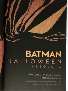 Batman El Largo Halloween Tim Sale