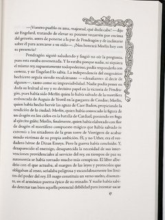 El Mago Merlín y el Dragon Rojo Libro