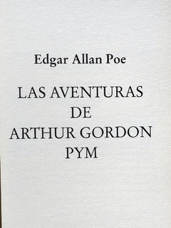Las Aventuras de Arthur Gordon Pym