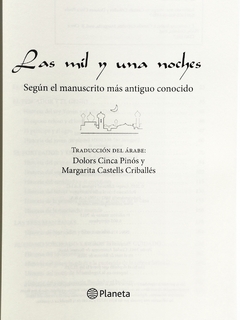 Las Mil y Una Noches Planeta