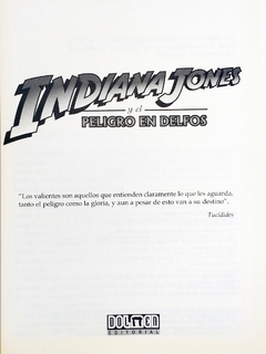 Indiana Jones y el Peligro en Delfos Dolmen