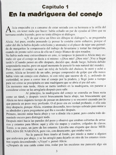 Alicia en el país de las maravillas