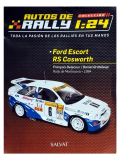 Ford Escort RS Cosworth - Rally de Montecarlo Colección Autos de Rally 1:24