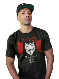 Remera V de Vendetta