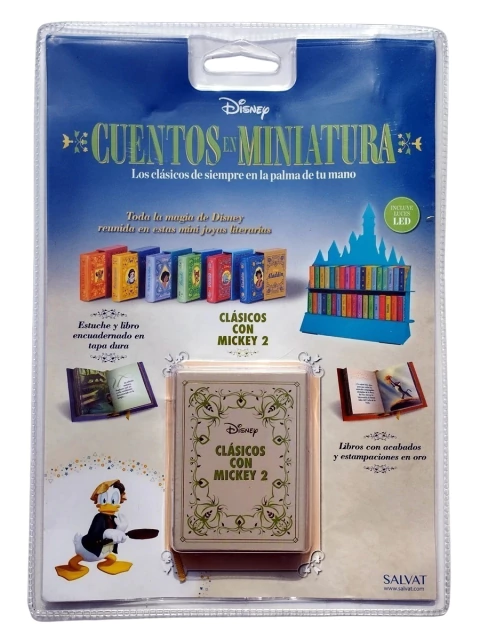 Clásicos con Mickey 2 Cuentos en Miniatura Disney
