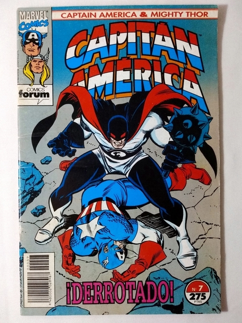 Capitan America #7: ¡Derrotado!