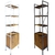 Estanteria Biblioteca Despensero Hierro Y Madera 180x50x30 - comprar online