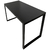 Escritorio Black Industrial Hierro Madera