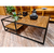 Mesa Ratona Industrial 2 Niveles 50x100x60 - Muebles Industriales.Ok