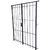 Puerta Reja Balcon Seguridad 150x200 Con Marco Y Cerradura en internet