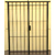 Puerta Reja Balcon Seguridad 180x200 Con Marco Y Cerradura - Muebles Industriales.Ok