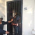 Imagen de Puerta Reja 80x200 Doble Cerradura Seguridad Reforzada Con Marco