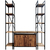 RACK TV + 2 Columnas Estanterias INDUSTRIAL HIERRO MADERA - comprar online
