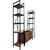 RACK TV + 2 Columnas Estanterias INDUSTRIAL HIERRO MADERA - Muebles Industriales.Ok