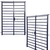 Puerta Reja Balcon Tubo Horizontales - PREMIUM en internet