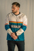Remera Jersey Arcadia Blanco y Azul
