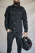 CAMPERA AMBOY NEGRA Water Resistant - Brooklyn Moto Co.