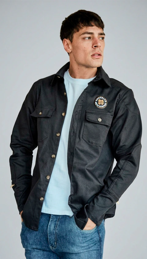 CAMISA SHAMROCK - NEGRO
