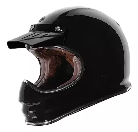 CASCO INTEGRAL TORC T-3 NEGRO BRILLANTE