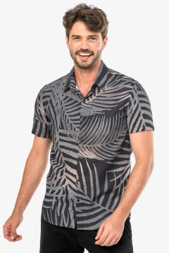 CAMISA ESTAMPADA TROPICAL
