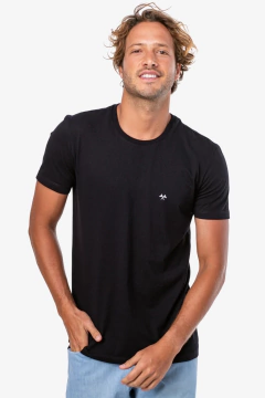 CAMISETA BÁSICA ALGODÃO PENTEADO - Dístico