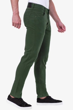 CALÇA DE SARJA BOLSO CHAPADO/TRADICIONAL - loja online