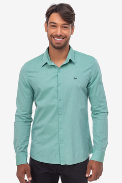 CAMISA MANGA LONGA MERCERIZADA - Dístico