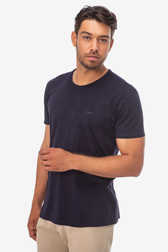 CAMISETA BÁSICA ALGODÃO SUPIMA GOLA REDONDA - loja online