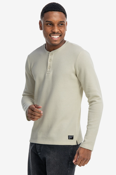 BLUSA MOLETINHO HENLEY - loja online