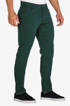 CALÇA DE SARJA BOLSO CHAPADO/TRADICIONAL - loja online