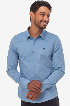 CAMISA MANGA LONGA MERCERIZADA